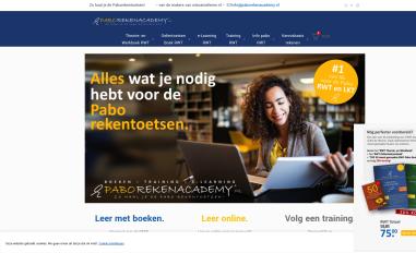 Schermafbeelding van paborekenacademy.nl