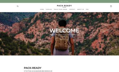 Schermafbeelding van pack-ready.com