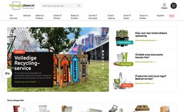 Schermafbeelding van packagingdirect.nl