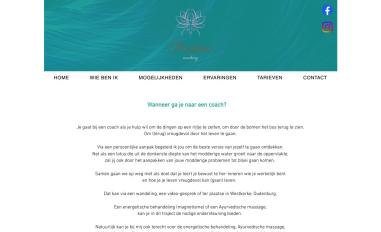 Schermafbeelding van padmacoaching.be