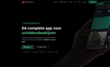 Schermafbeelding van paintconnect.be