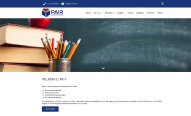 Schermafbeelding van pair-taal.nl