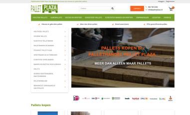 Schermafbeelding van palletplaza.nl