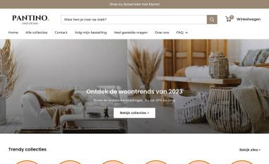Schermafbeelding van pantinoshop.nl