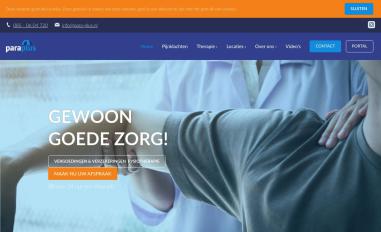 Schermafbeelding van para-plus.nl