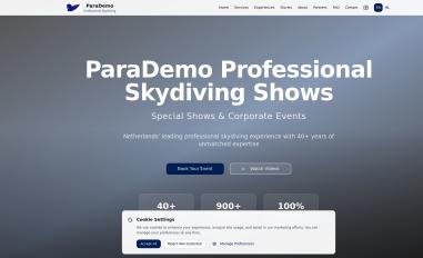 Schermafbeelding van parademo.nl
