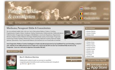 Schermafbeelding van paragnost-eddie.nl