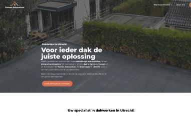 Schermafbeelding van pareendakwerken.nl