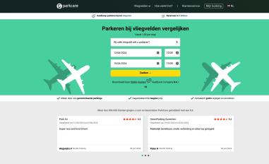 Schermafbeelding van parkcare.nl