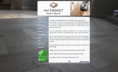 Schermafbeelding van parket-schuren.nl