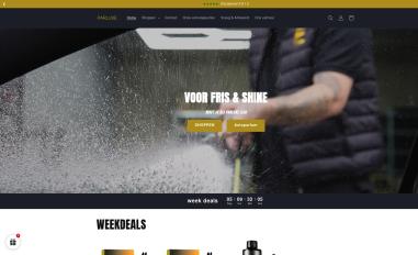 Schermafbeelding van parluxe.nl