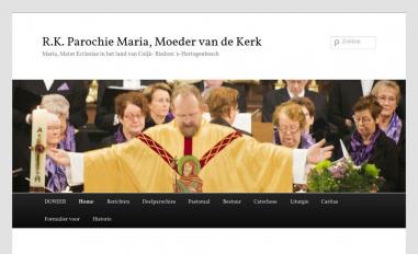 Schermafbeelding van parochiemmvdk.net