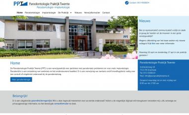 Schermafbeelding van paropraktijktwente.nl
