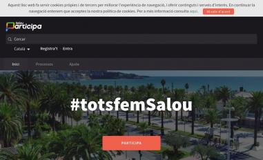 Schermafbeelding van participa.salou.cat