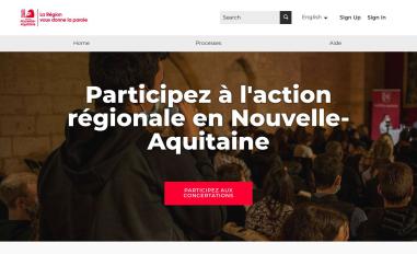 Schermafbeelding van participez.nouvelle-aquitaine.fr