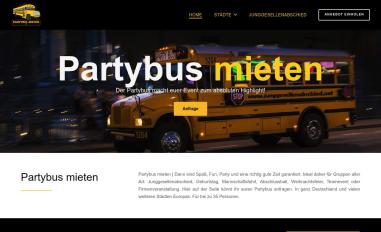 Schermafbeelding van partybus-mieten.de