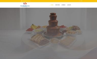 Schermafbeelding van partyfoodservice.nl