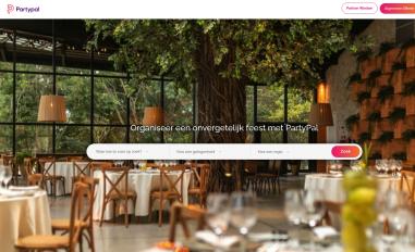 Schermafbeelding van partypal.be