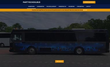 Schermafbeelding van partyschoolbus.nl