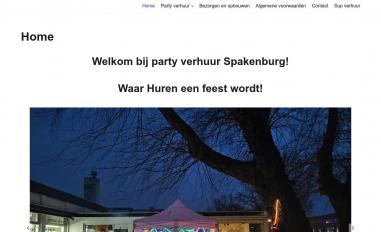 Schermafbeelding van partyverhuurspakenburg.nl