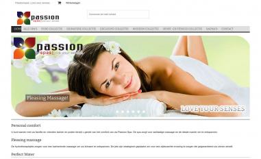 Schermafbeelding van passionspas.nl