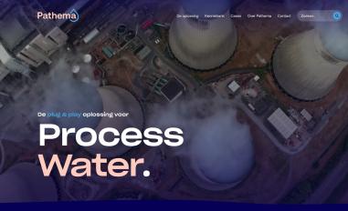 Schermafbeelding van pathema.webflow.io