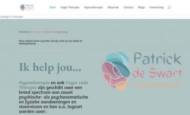 Schermafbeelding van patrickdeswart.nl