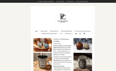 Schermafbeelding van patrones-candles.nl