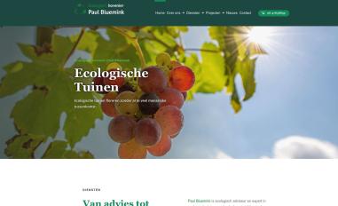 Schermafbeelding van paulbluemink.nl