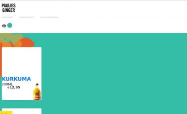 Schermafbeelding van pauliesginger.com