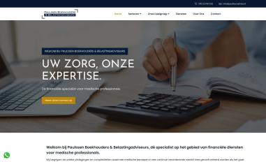 Schermafbeelding van paulssenadvies.nl
