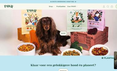 Schermafbeelding van pawr.nl