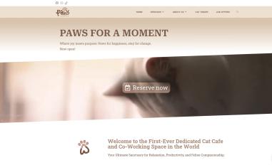 Schermafbeelding van pawsforamoment.es