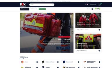 Schermafbeelding van paxwinkel.nl