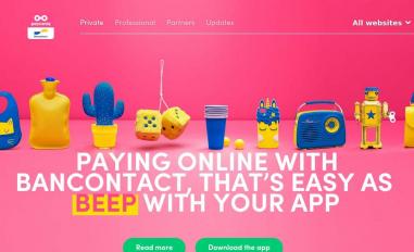 Schermafbeelding van payconiq.be