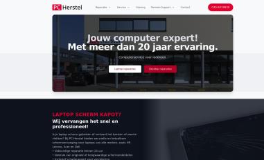 Schermafbeelding van pc-herstel.nl