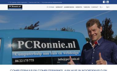 Schermafbeelding van pcronnie.nl