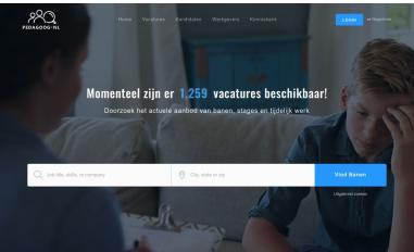 Schermafbeelding van pedagoog.nl