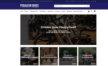 Schermafbeelding van pedaleur.nl