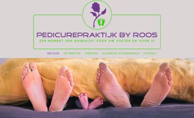 Schermafbeelding van pedicurepraktijk-by-roos.nl