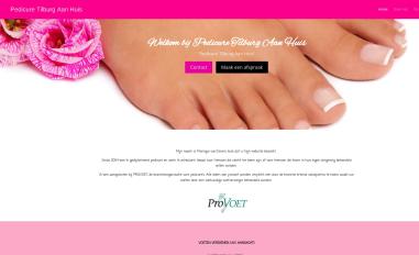 Schermafbeelding van pedicuretilburgaanhuis.nl