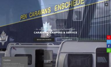 Schermafbeelding van pencaravan.eu