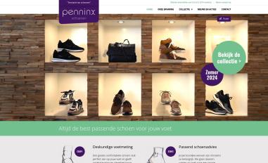 Schermafbeelding van penninxschoenen.nl