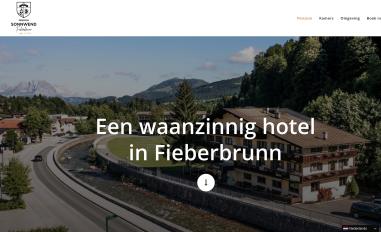 Schermafbeelding van pensionsonnwend.at