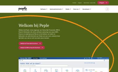 Schermafbeelding van peple.nl