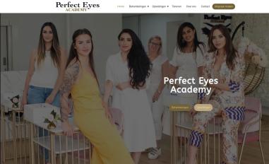 Schermafbeelding van perfecteyes.nl