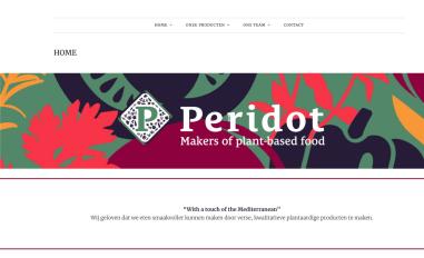 Schermafbeelding van peridotfood.com