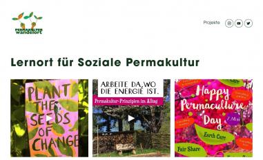 Schermafbeelding van permakultur-wandelort.de