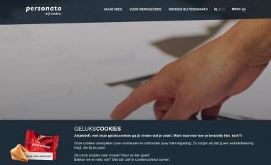 Schermafbeelding van personato.nl