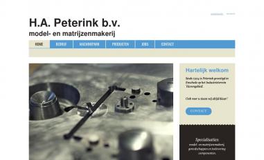 Schermafbeelding van peterink.com